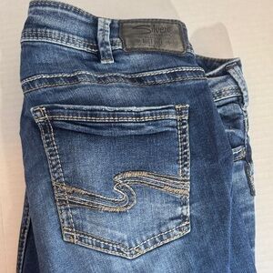 Silver Avery Blue Denim Jeans